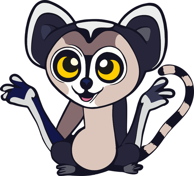 Lemur Illustration